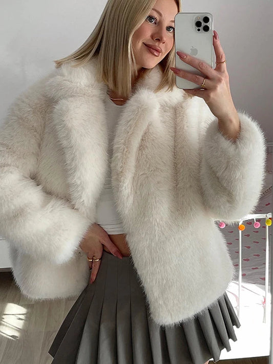 faux fur jacket