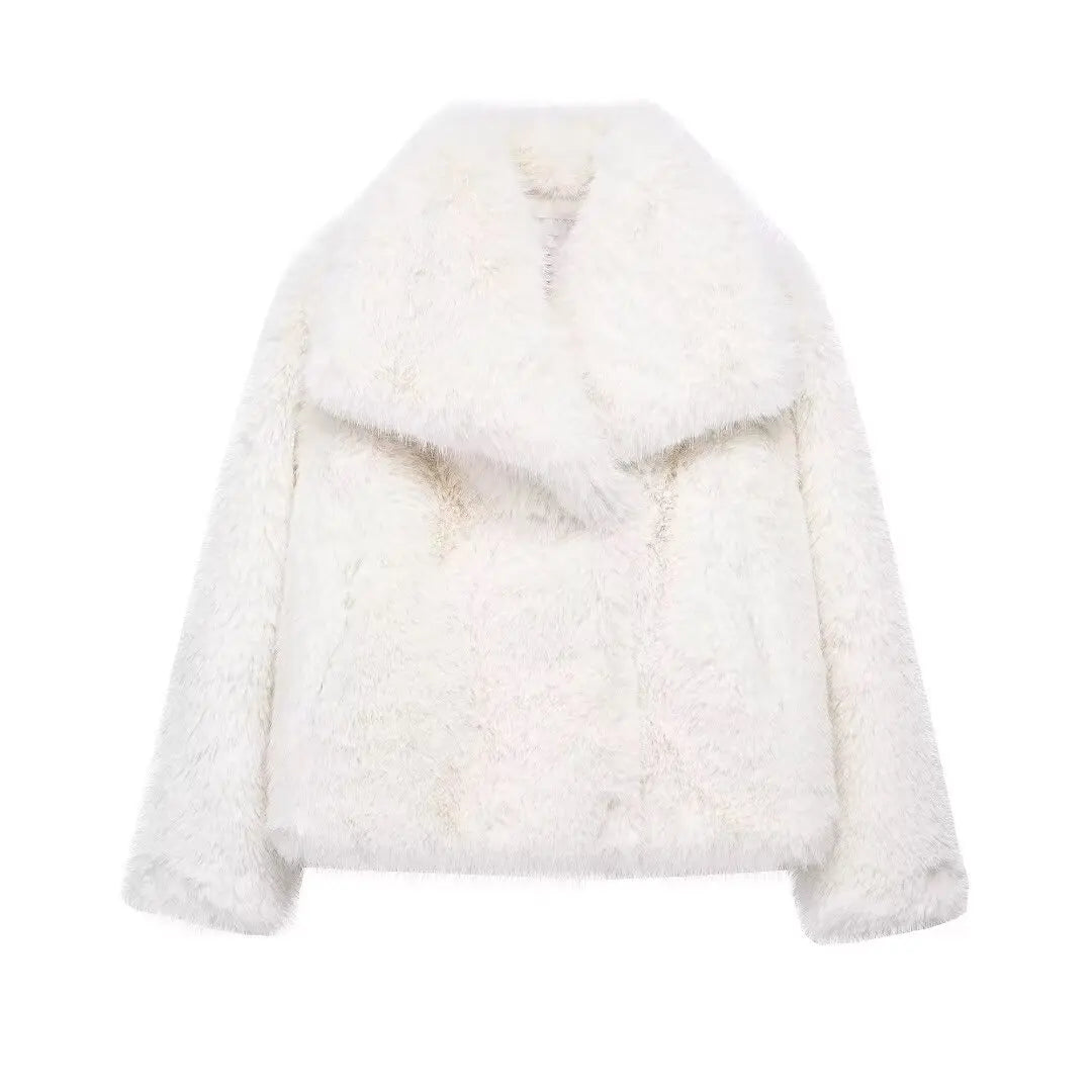 faux fur jacket