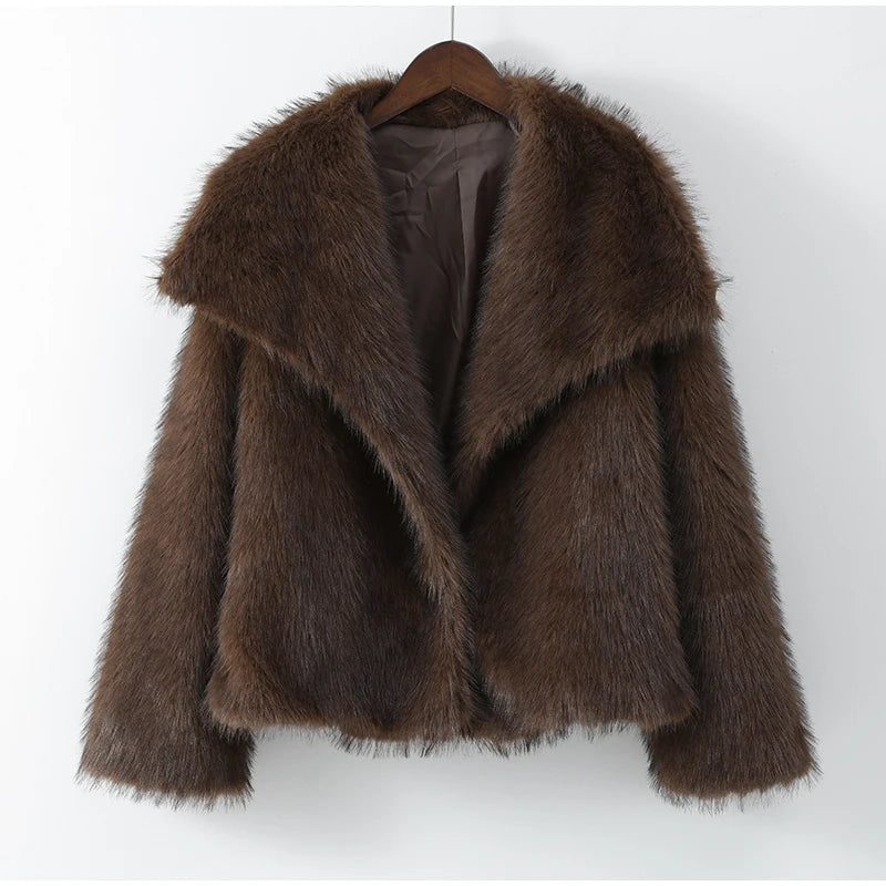 faux fur jacket