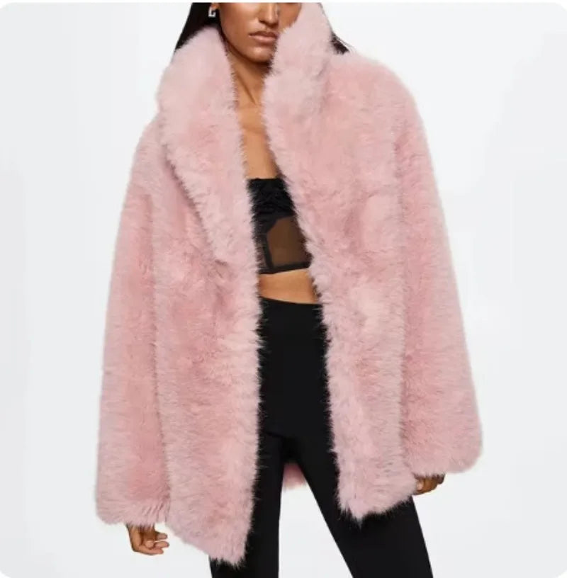 faux fur jacket