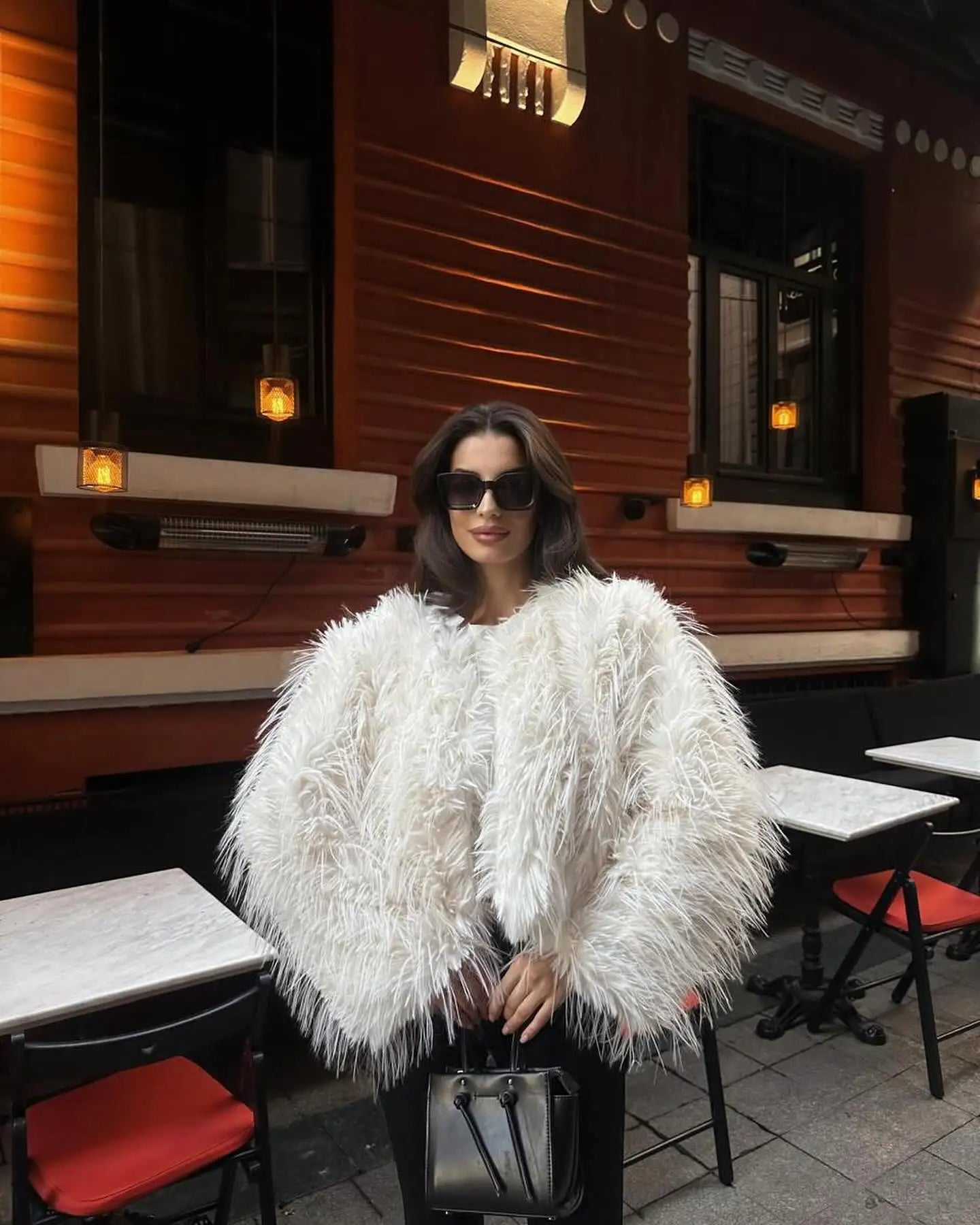 faux fur jacket