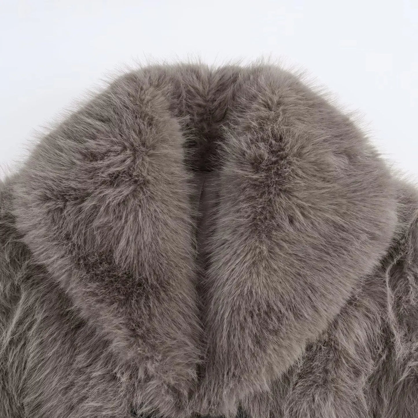 fur thick coat