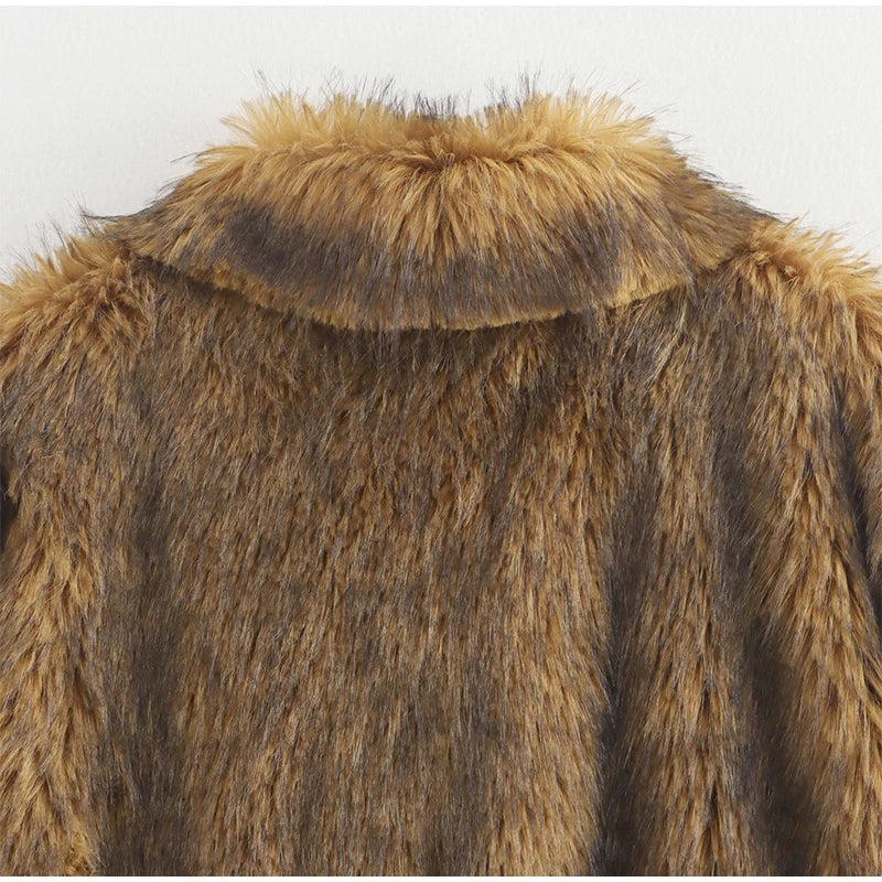 faux fur jacket