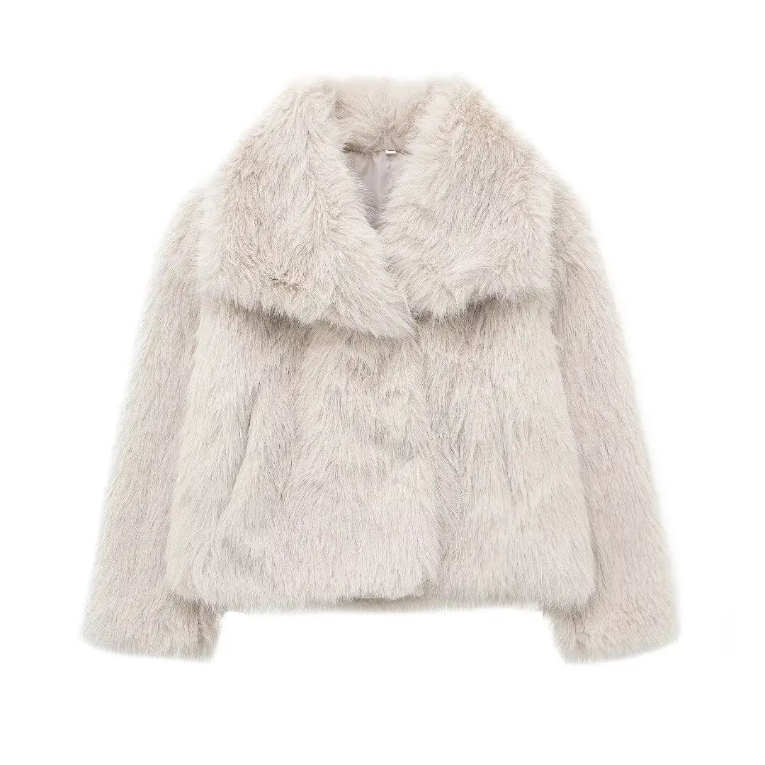 faux fur jacket