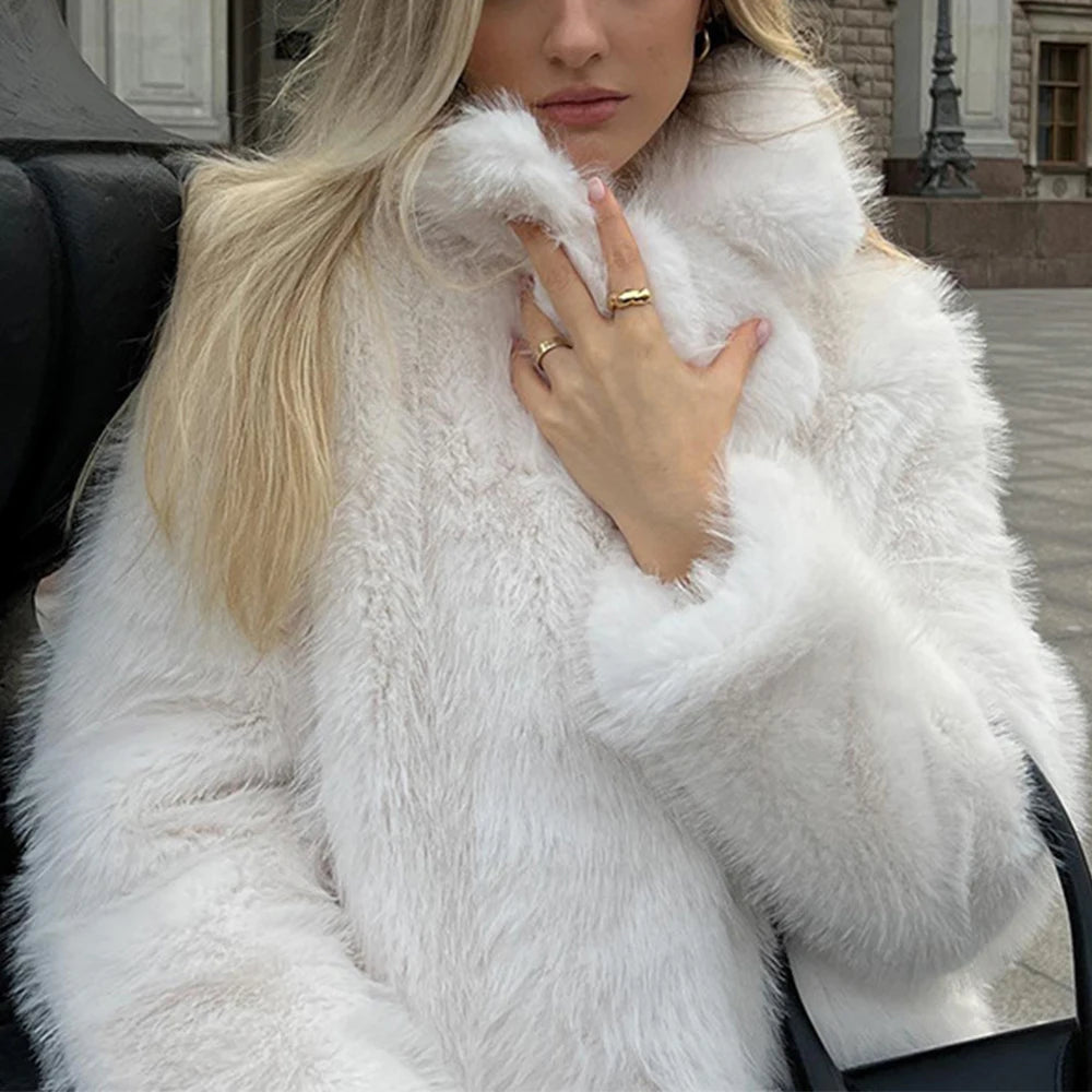 faux fur jacket