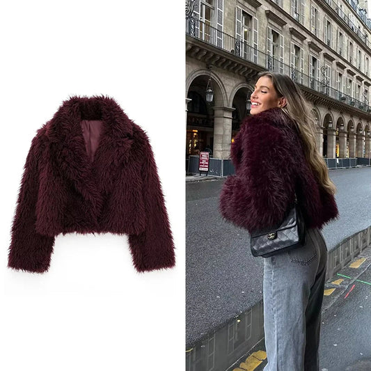 faux fur coat