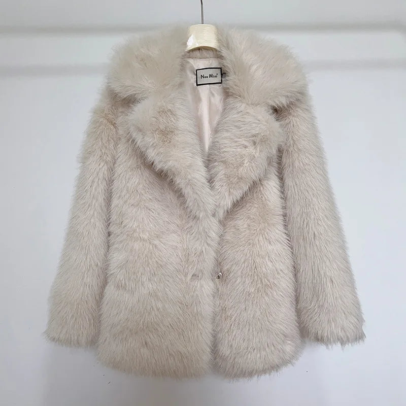 faux fur jacket