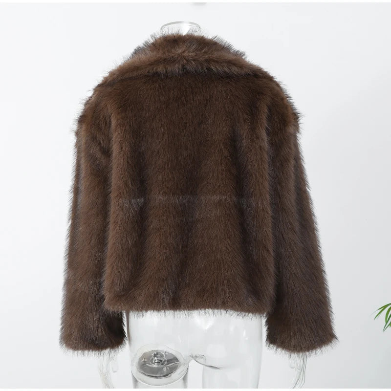 faux fur jacket