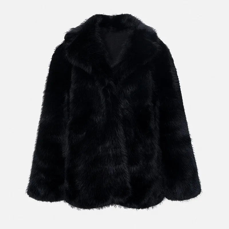 faux fur jacket