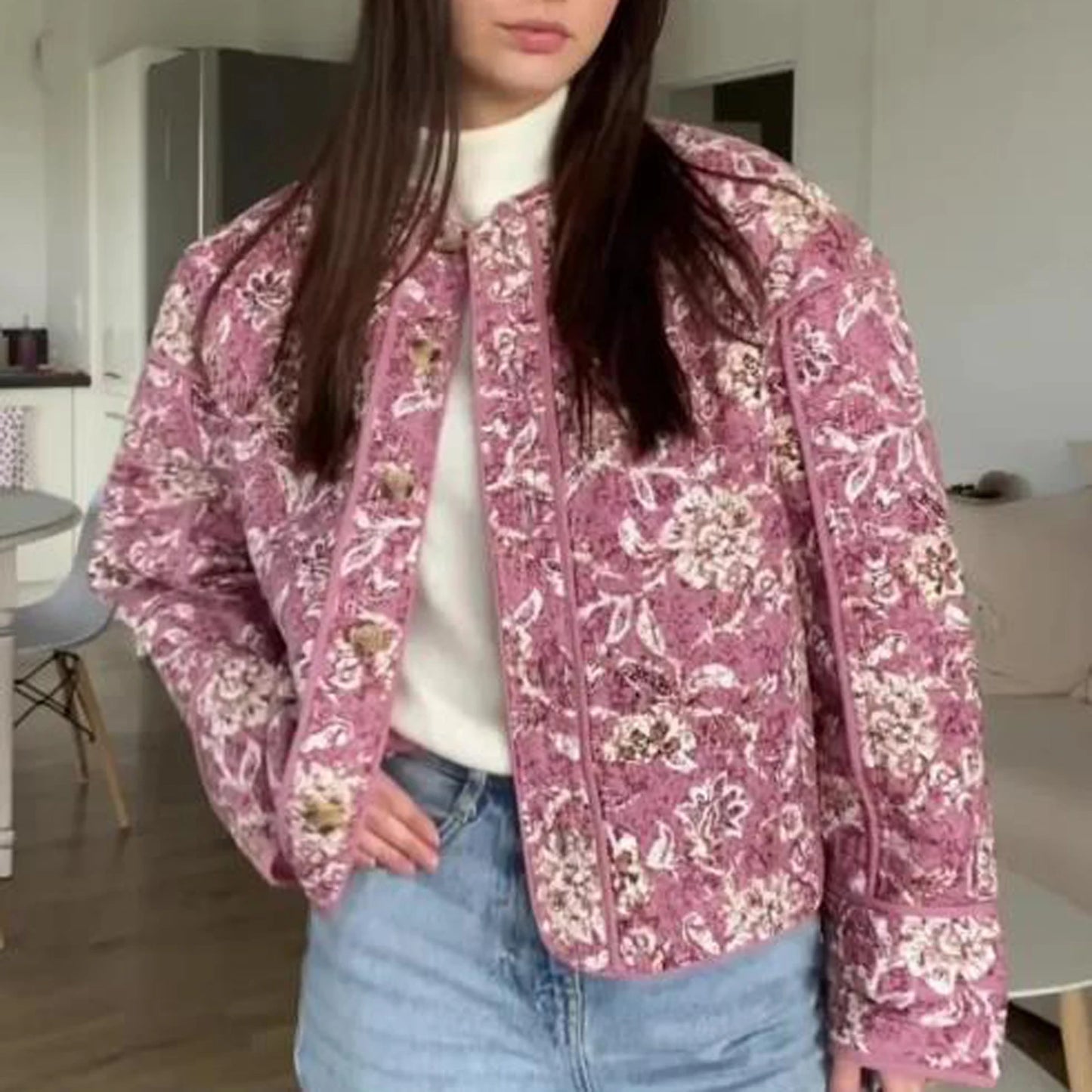 floral jacket