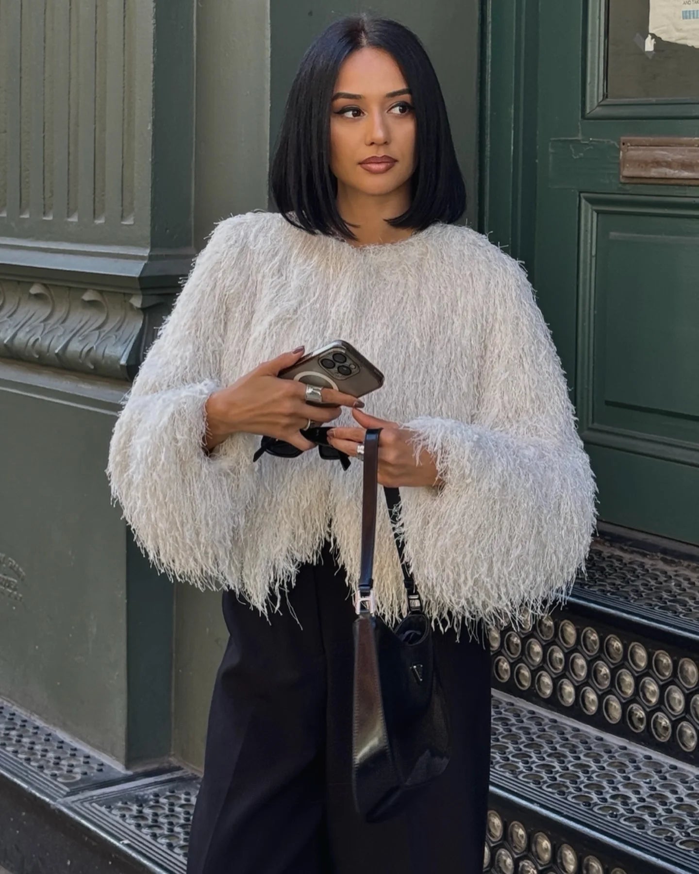 faux fur jacket