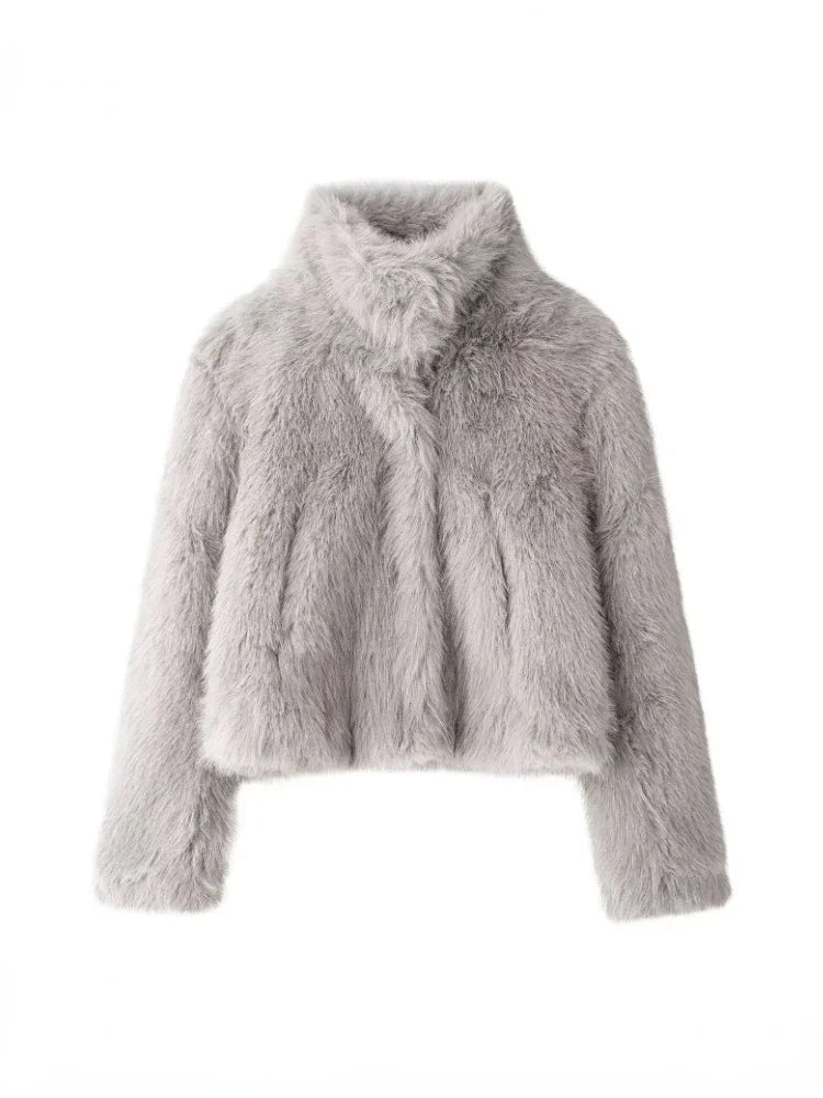 faux fur jacket