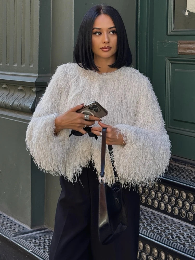 faux fur jacket