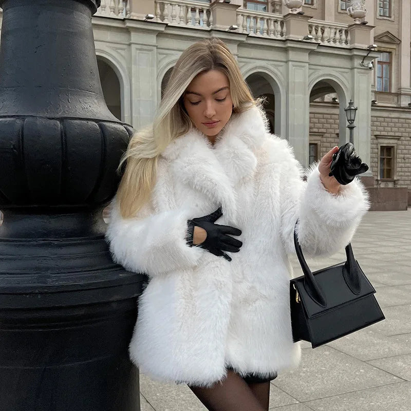 faux fur jacket