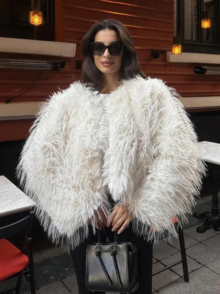 faux fur jacket