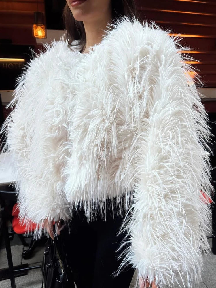 faux fur jacket