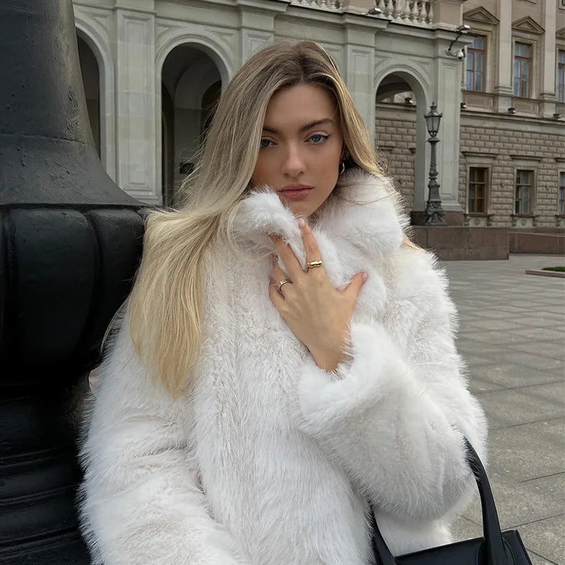 faux fur jacket