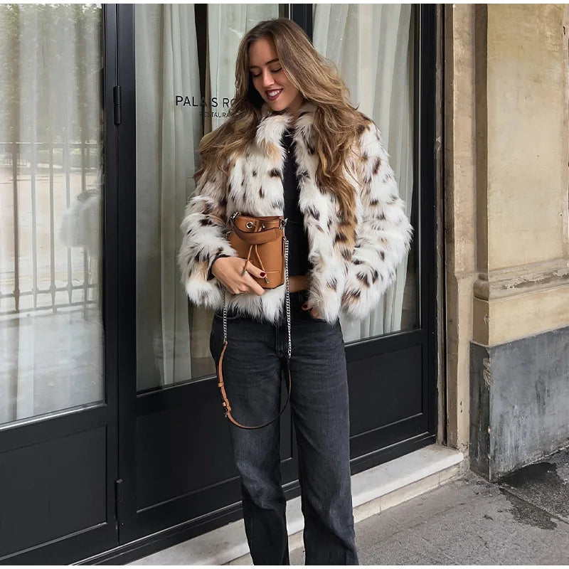 faux fur jacket