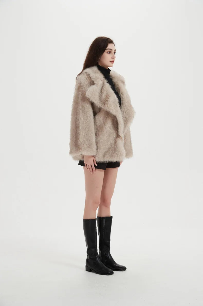 faux fur jacket